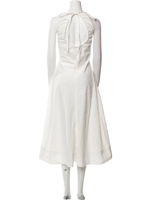 Proenza Schouler V-Neck Long Dress