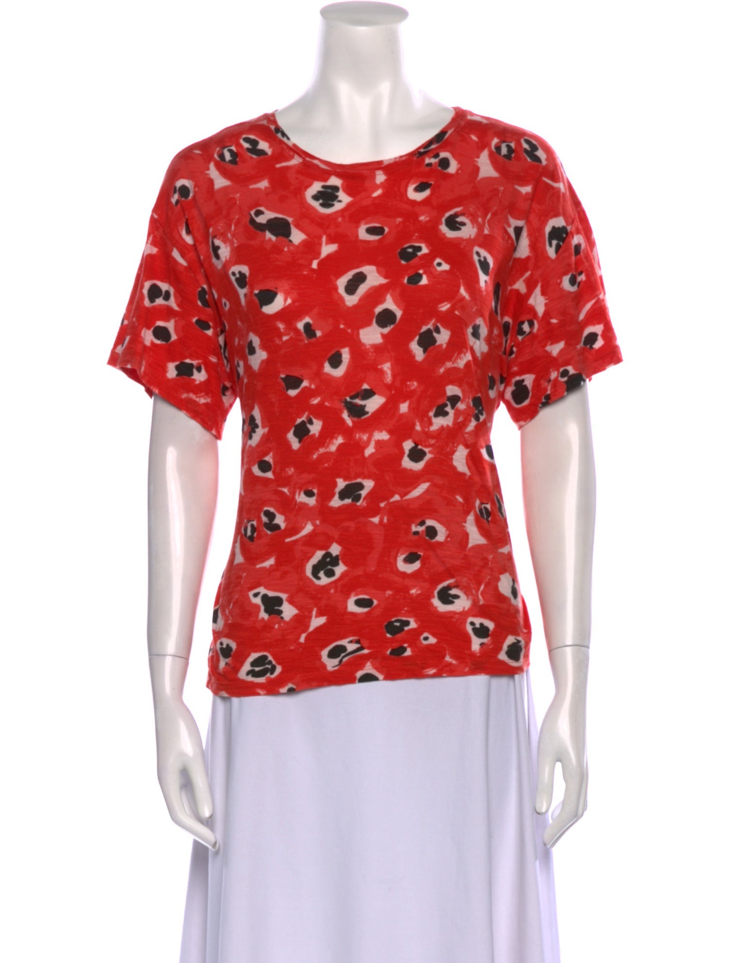 Proenza Schouler Printed Crew Neck T-Shirt