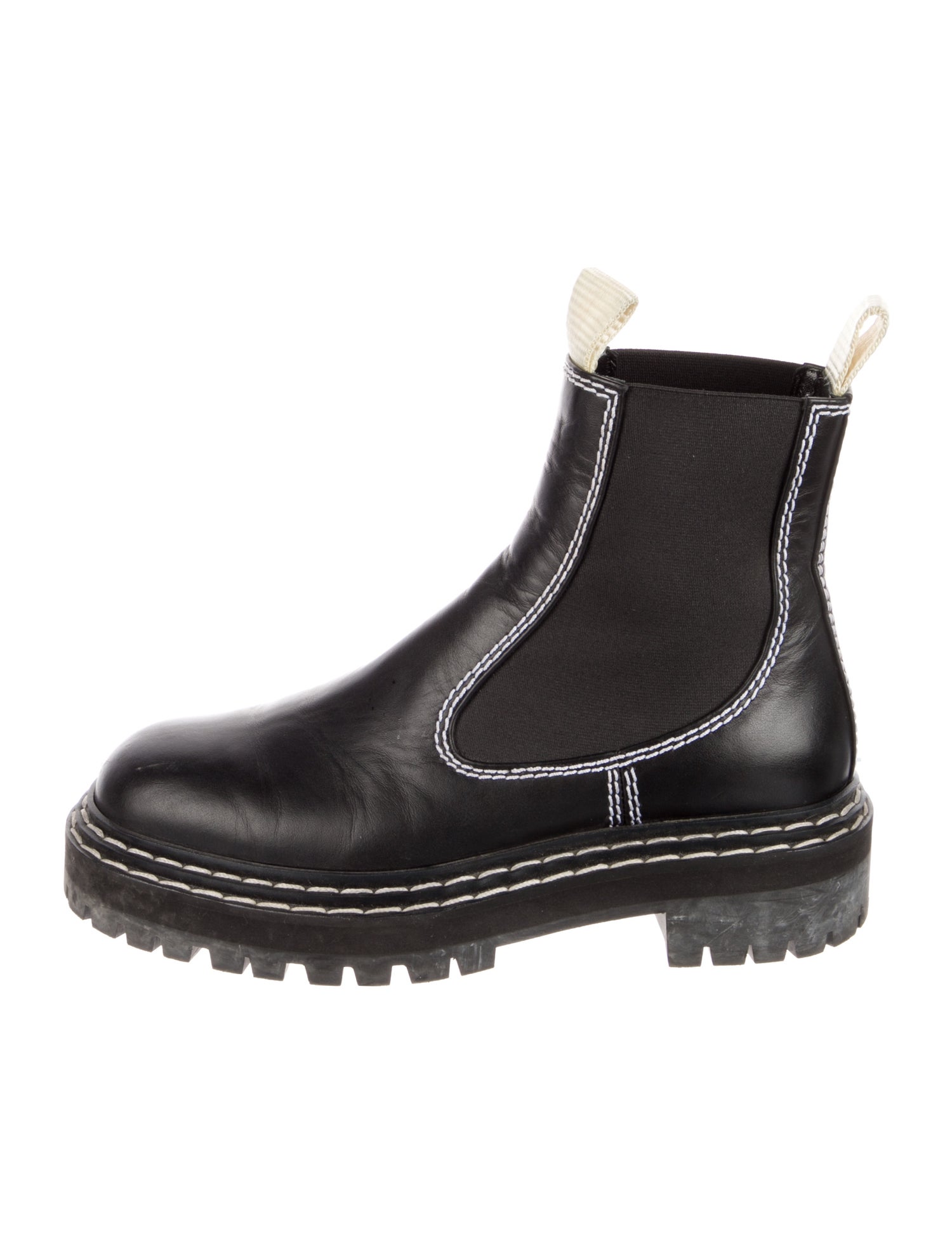 Proenza Schouler Leather Chelsea Boots