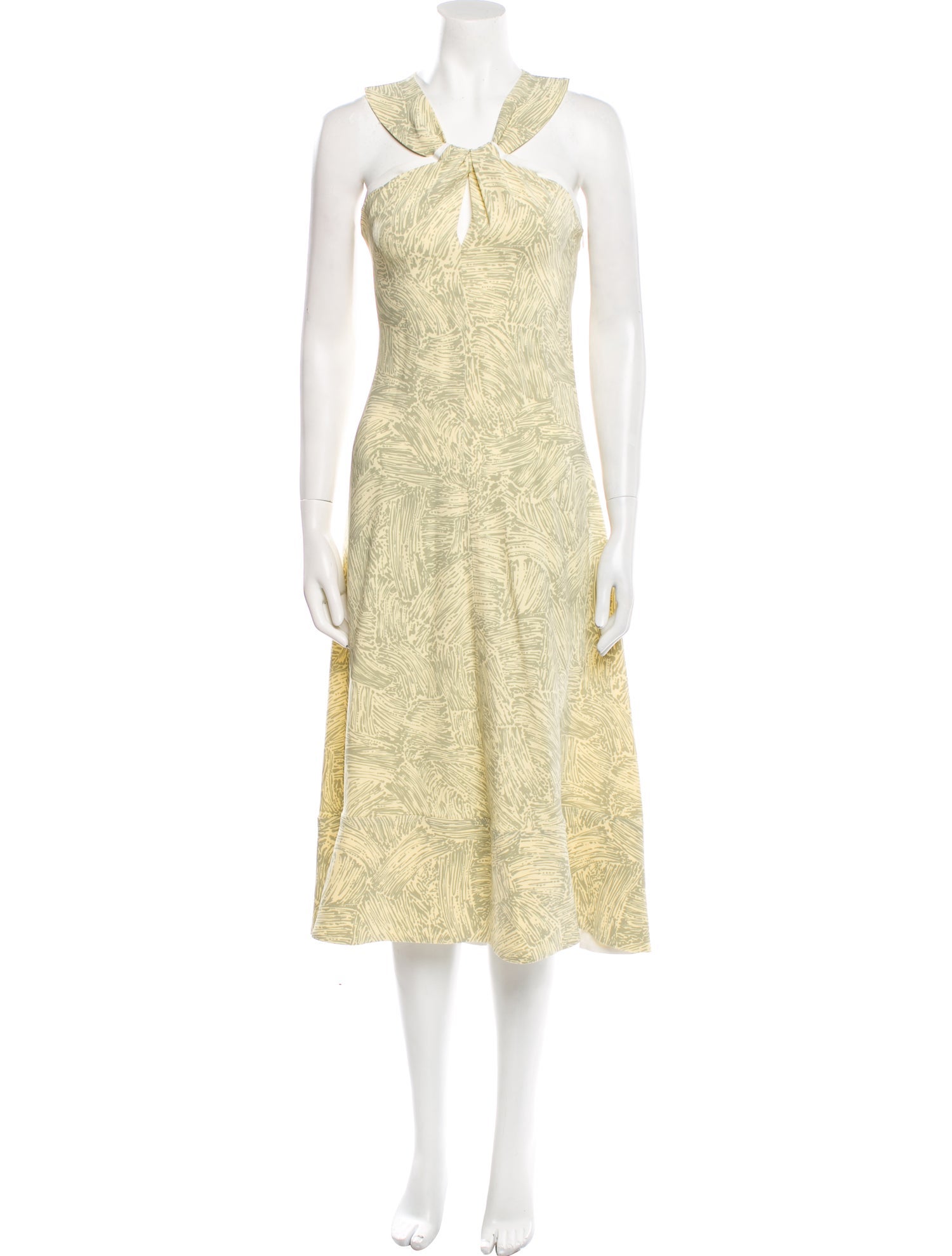 Proenza Schouler Printed Midi Length Dress w/ Tags