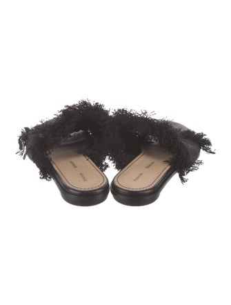 Proenza Schouler Canvas Floral Print Slides