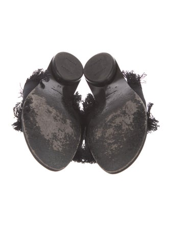 Proenza Schouler Canvas Floral Print Slides