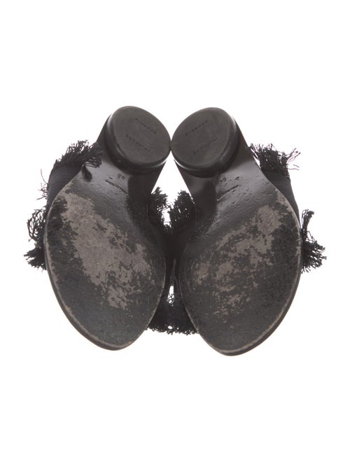 Proenza Schouler Canvas Floral Print Slides