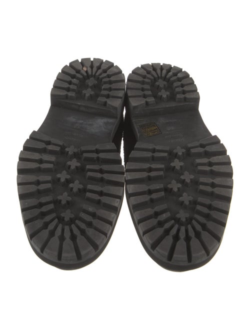 Proenza Schouler Leather Fur Trim Mules