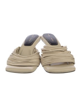 Proenza Schouler Leather Slides