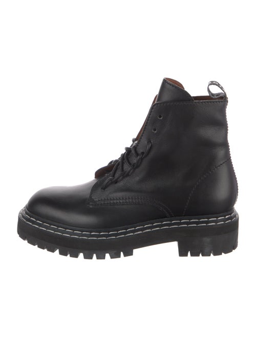 Proenza Schouler Leather Combat Boots