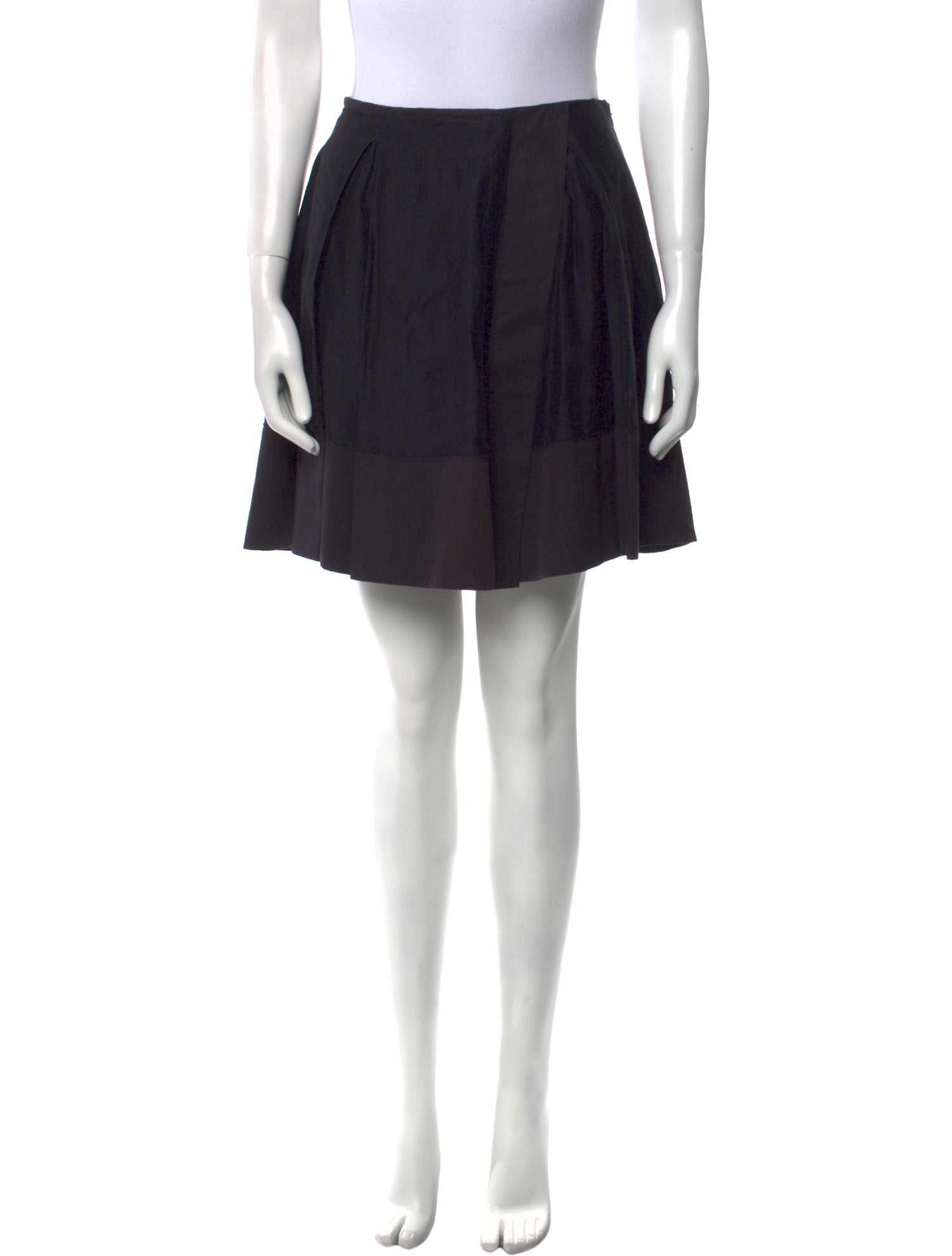 Proenza Schouler Pleated Accents Mini Skirt