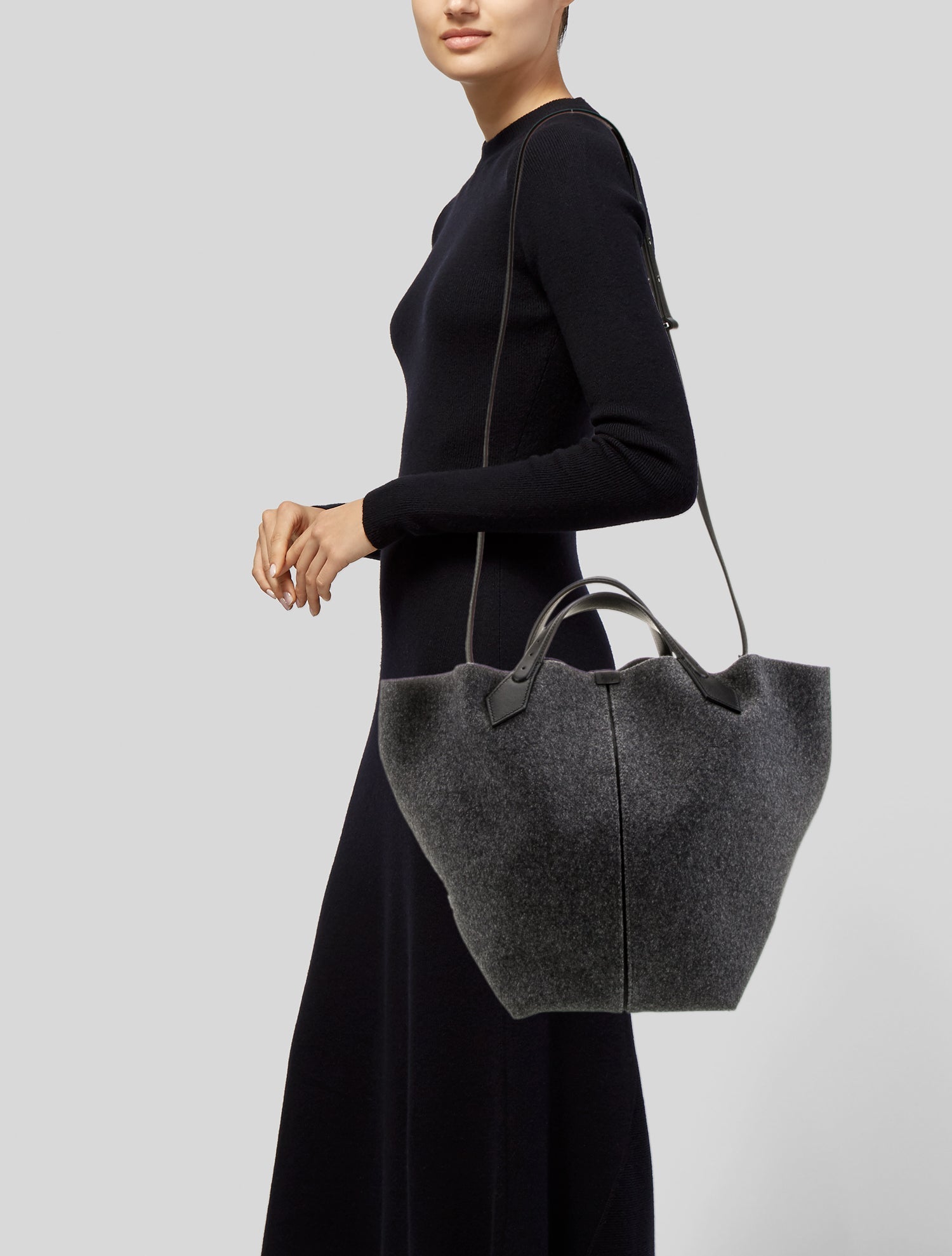 Proenza Schouler Felt Bucket Bag