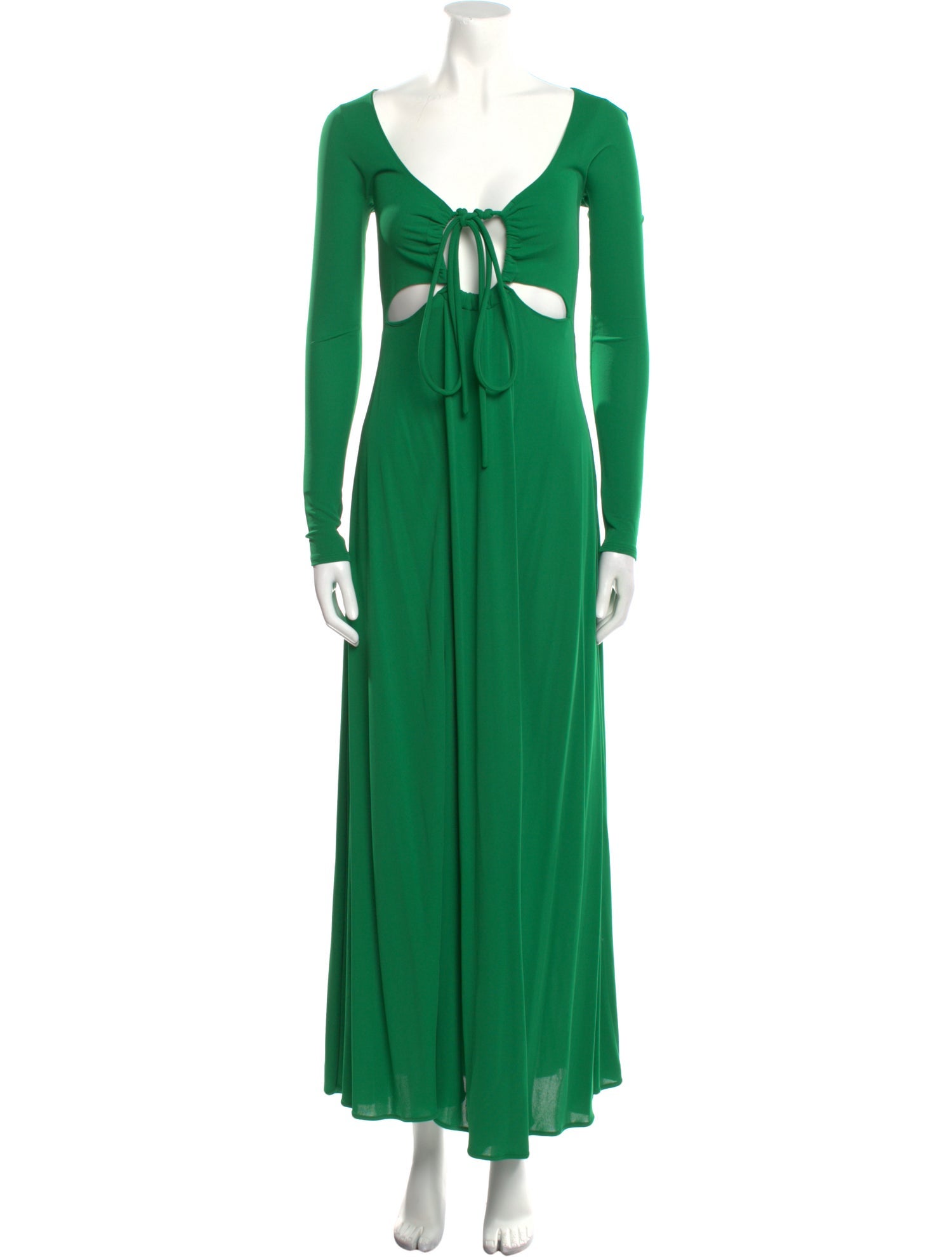 Proenza Schouler V-Neck Long Dress