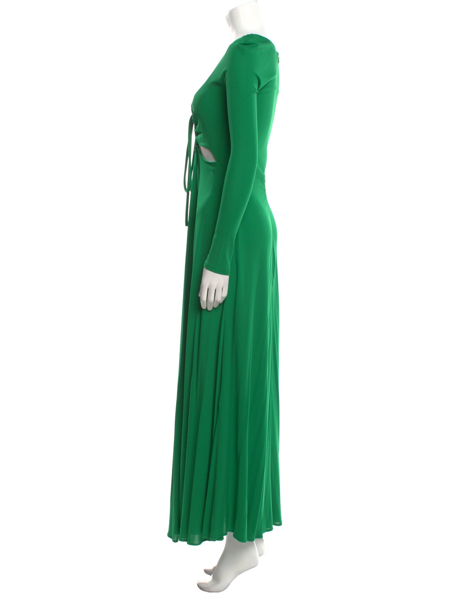 Proenza Schouler V-Neck Long Dress