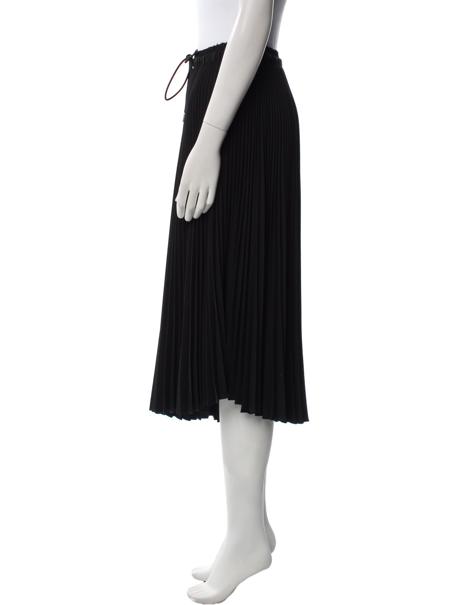 Proenza Schouler Grosgrain Trim Midi Length Skirt