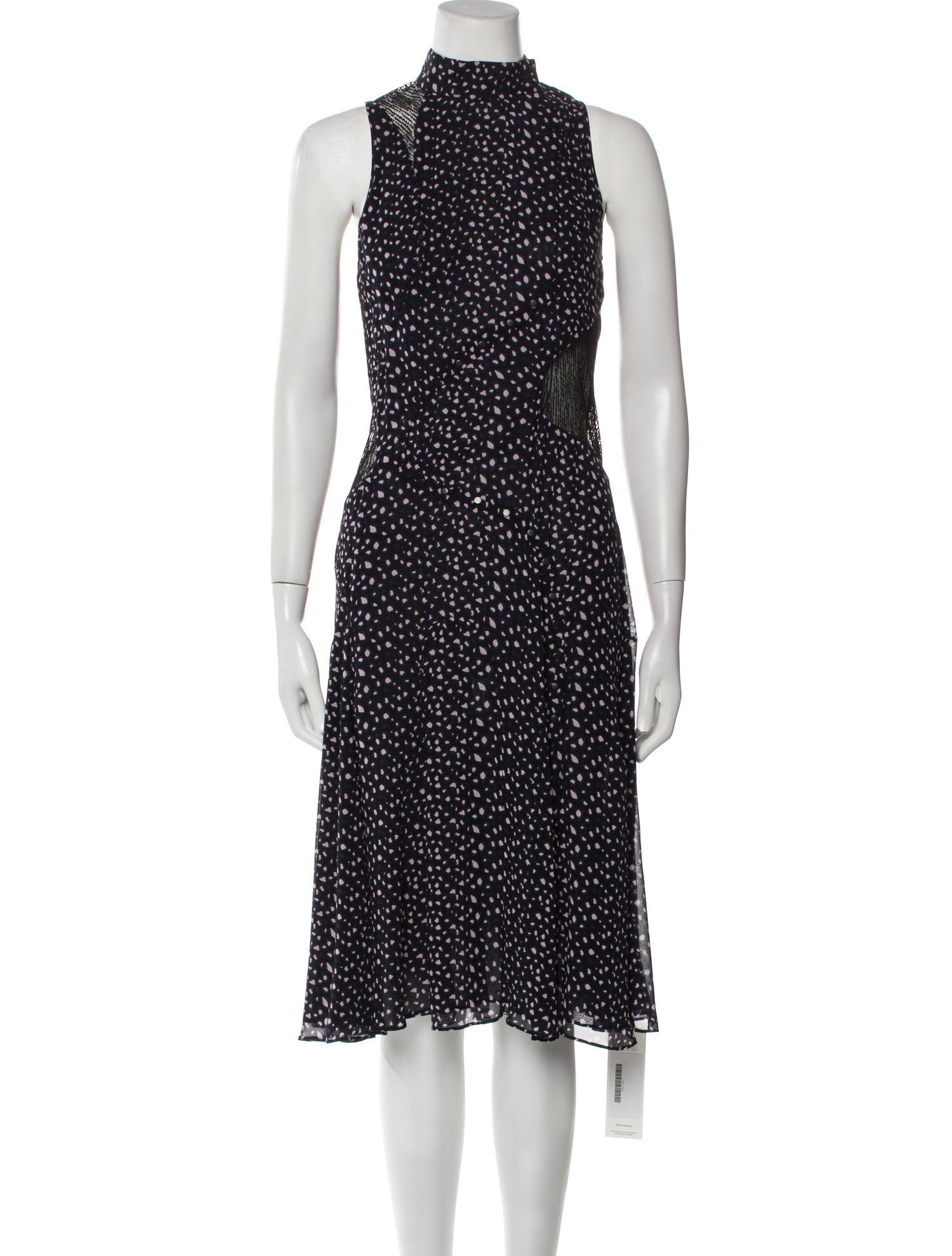 Proenza Schouler Silk Midi Length Dress
