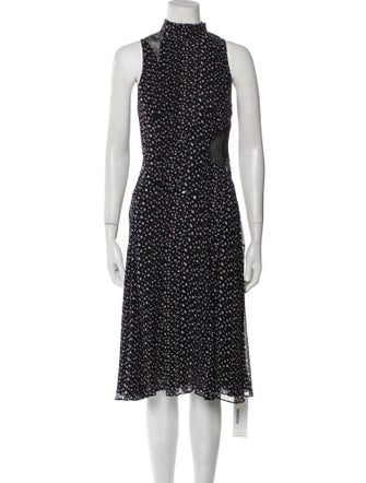 Proenza Schouler Silk Midi Length Dress