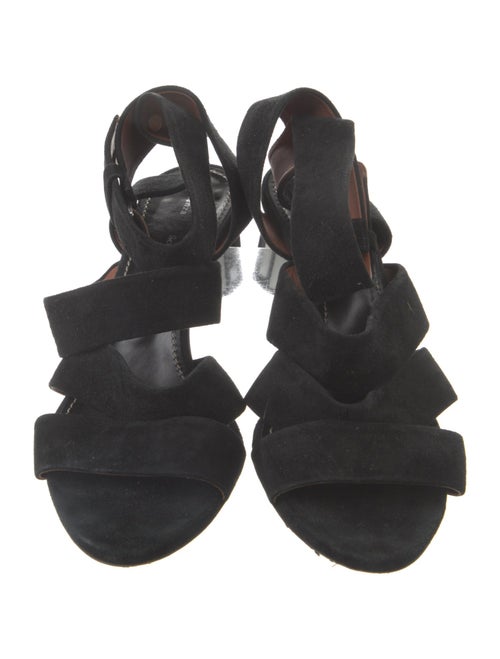 Proenza Schouler Suede Gladiator Sandals