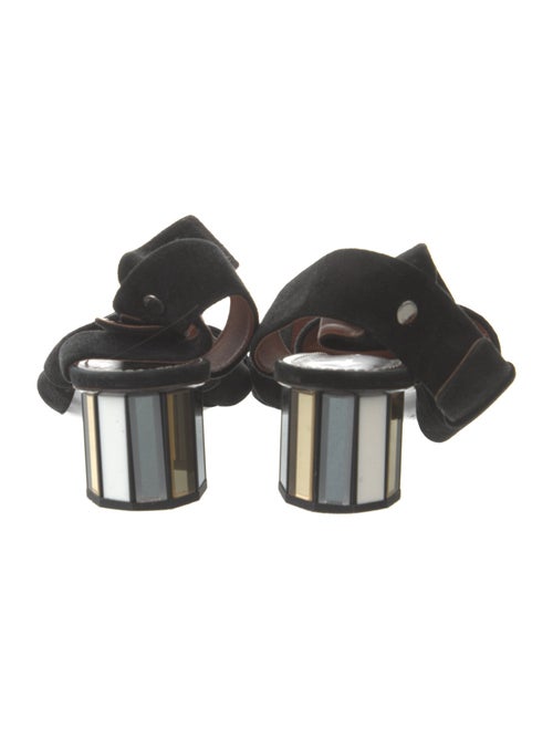 Proenza Schouler Suede Gladiator Sandals