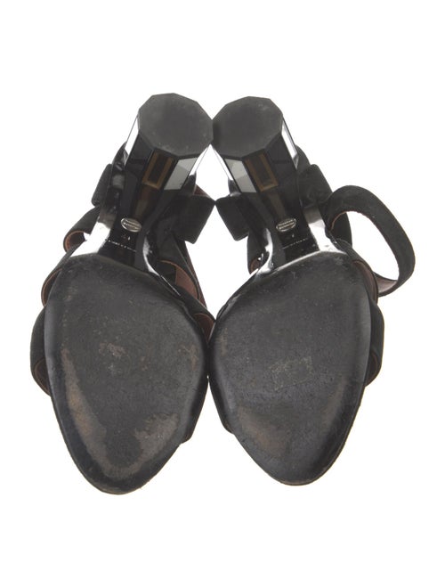 Proenza Schouler Suede Gladiator Sandals