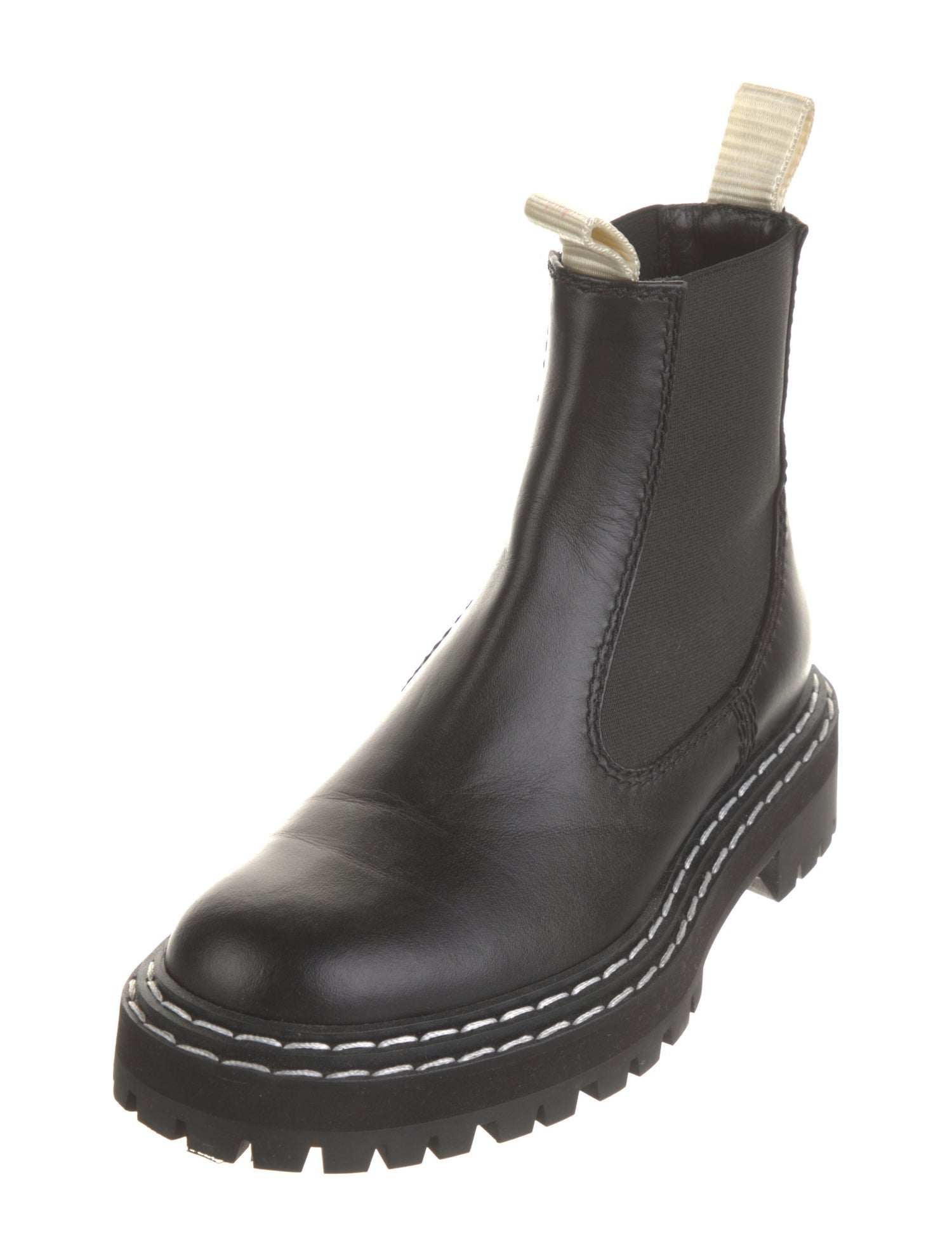 Proenza Schouler Leather Chelsea Boots