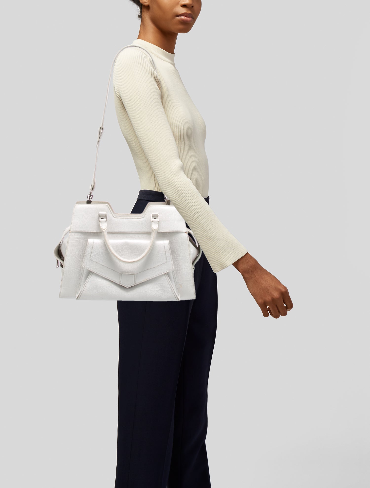 Proenza Schouler Leather Top Handle Bag