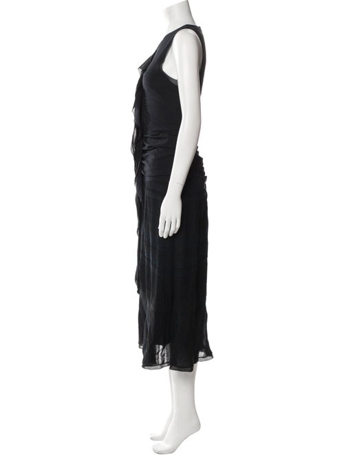 Proenza Schouler V-Neck Long Dress