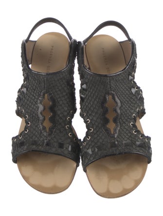 Proenza Schouler Leather Gladiator Sandals