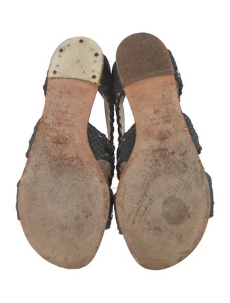 Proenza Schouler Leather Gladiator Sandals