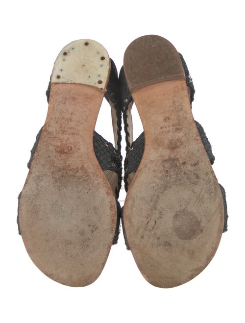 Proenza Schouler Leather Gladiator Sandals