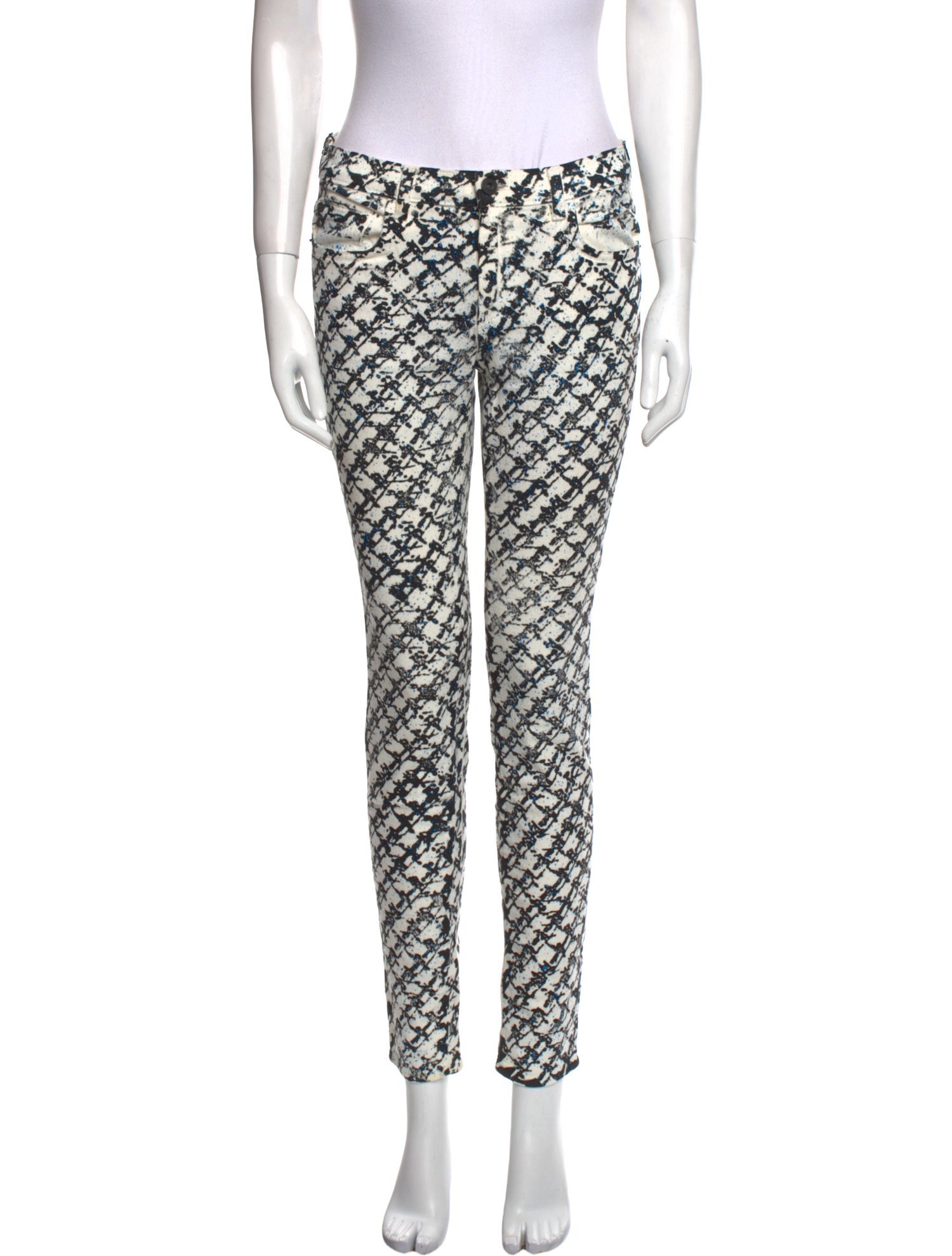 Proenza Schouler Mid-Rise Skinny Leg Jeans