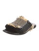 Proenza Schouler Straw Patterned Slides