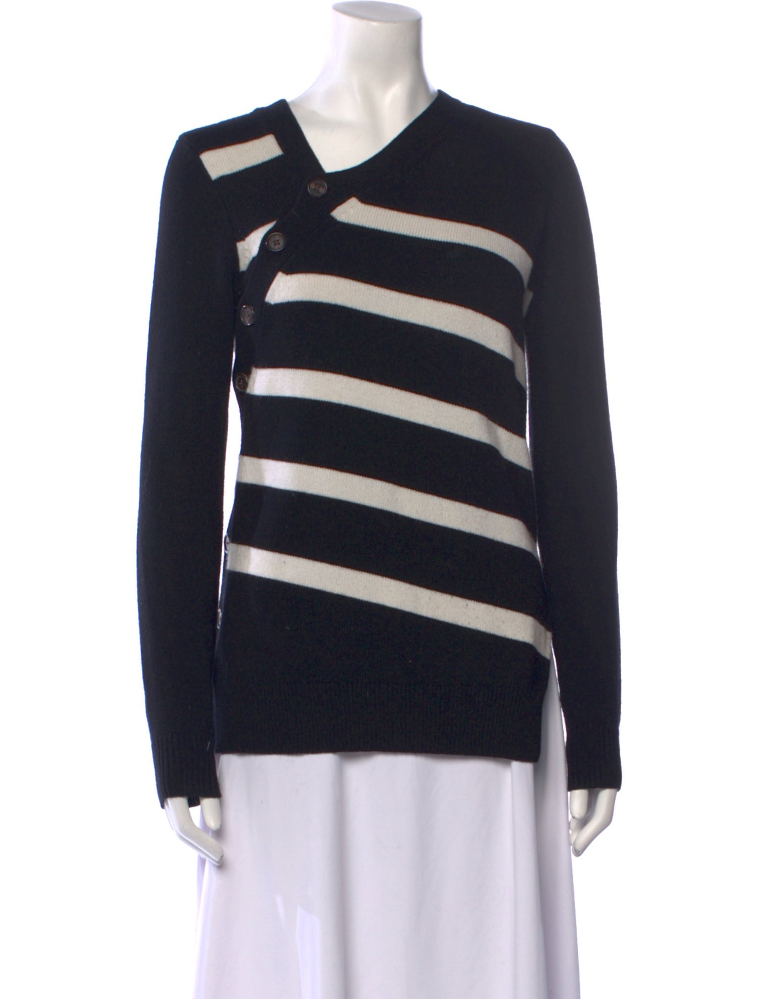 Proenza Schouler Cashmere Striped Sweater