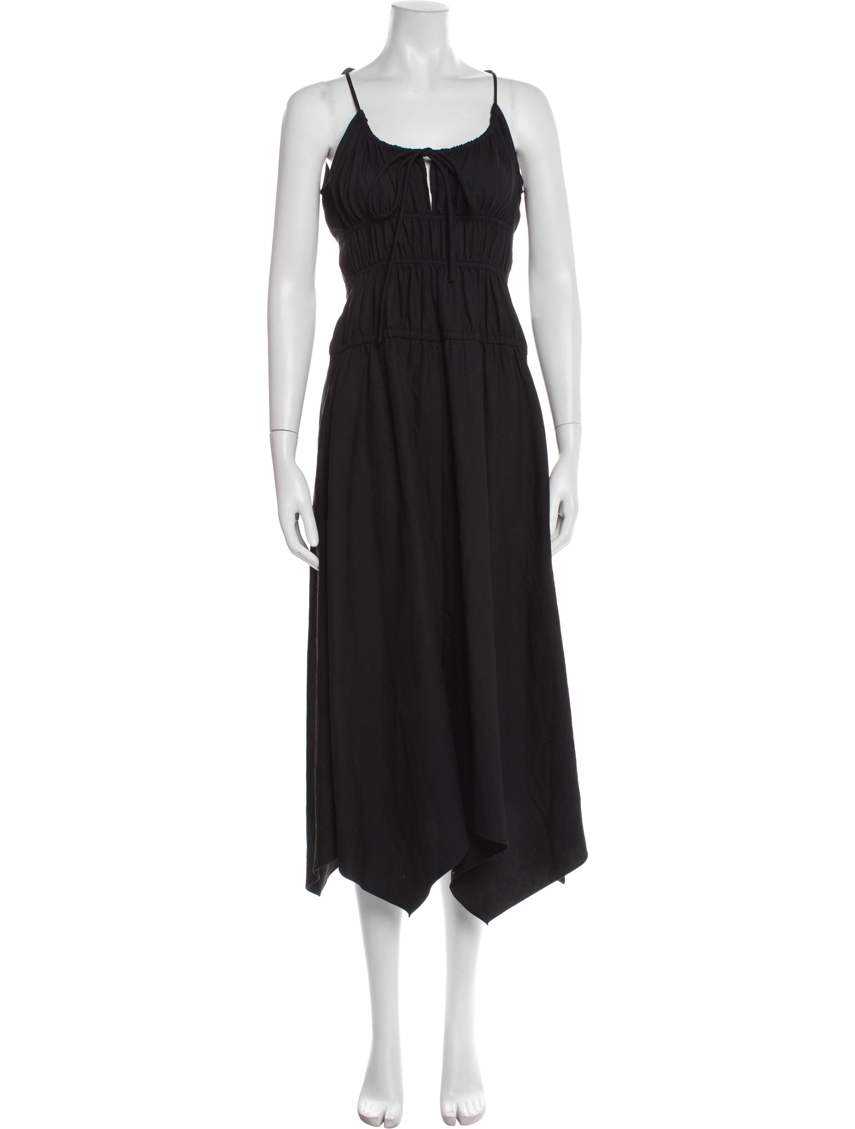 Proenza Schouler Square Neckline Long Dress