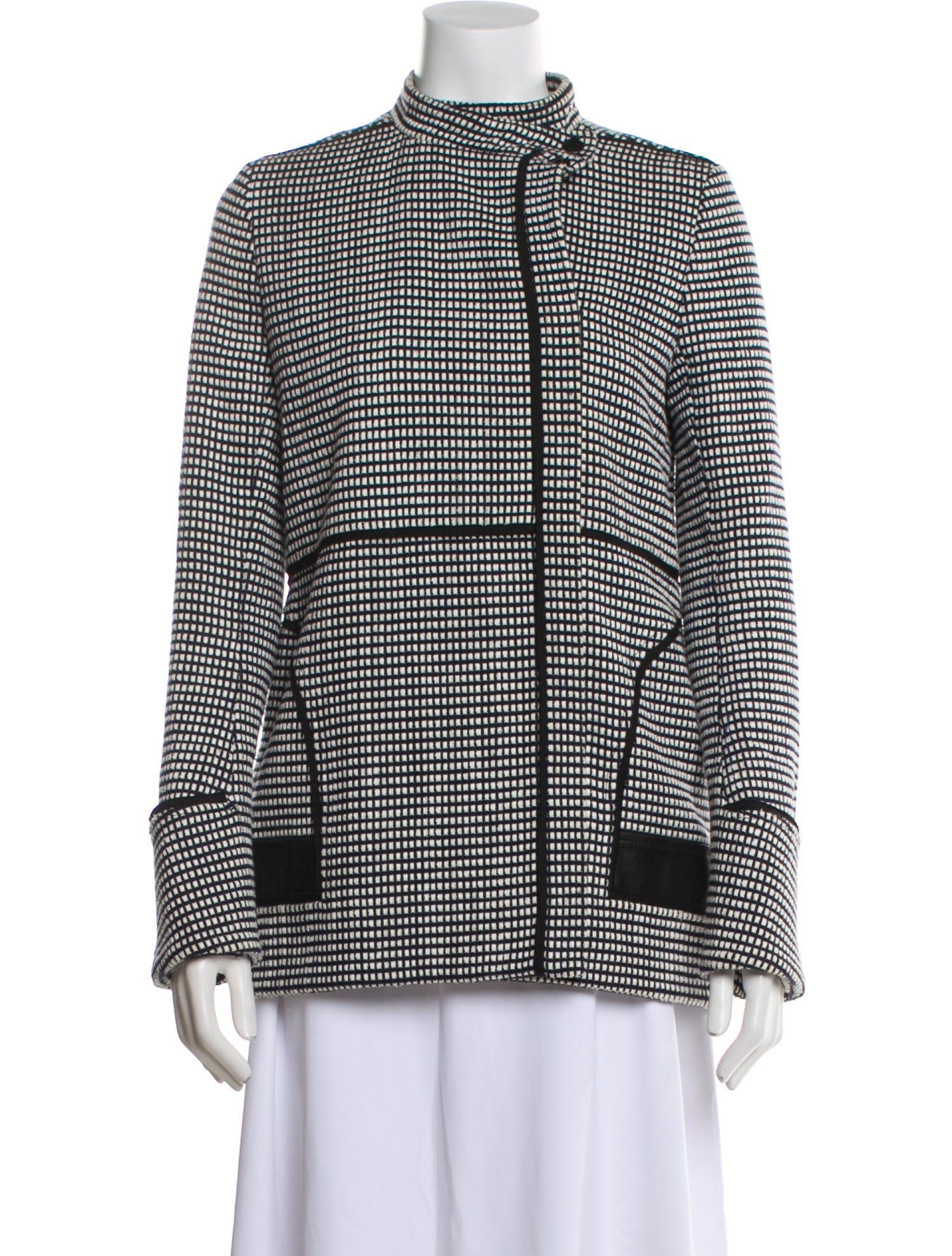 Proenza Schouler Houndstooth Print Blazer