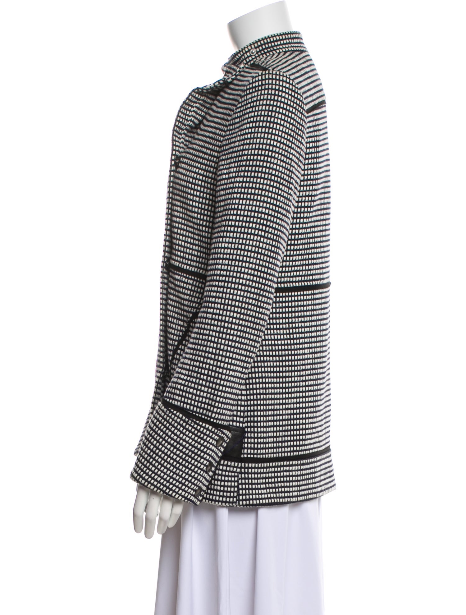 Proenza Schouler Houndstooth Print Blazer