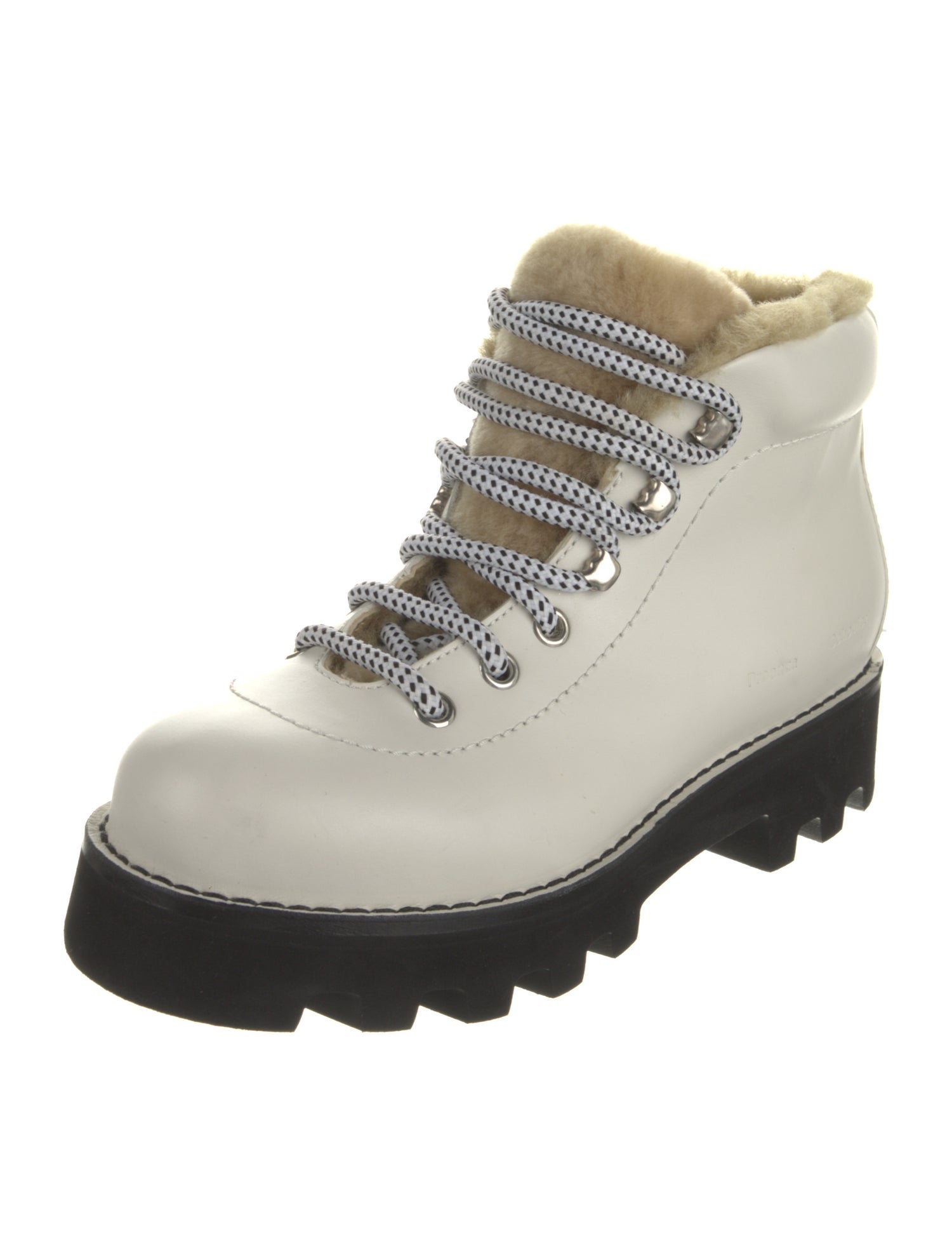 Proenza Schouler Leather Combat Boots