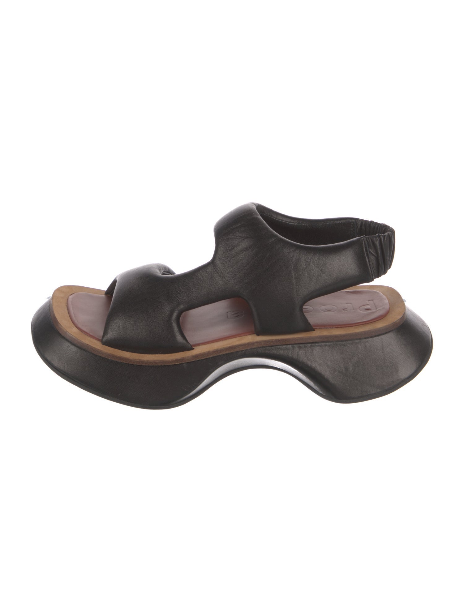 Proenza Schouler Leather Slingback Sandals