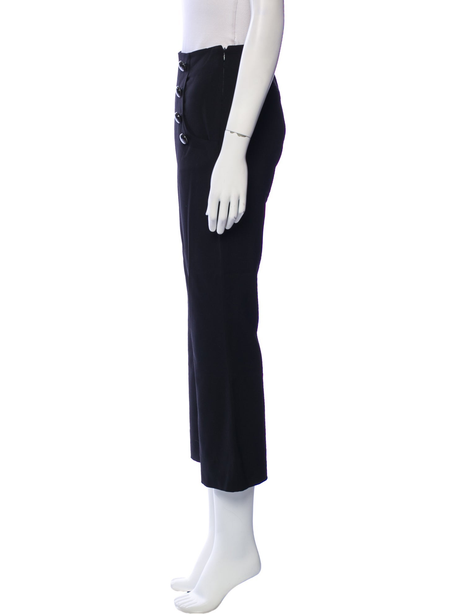 Proenza Schouler Wool Wide Leg Pants