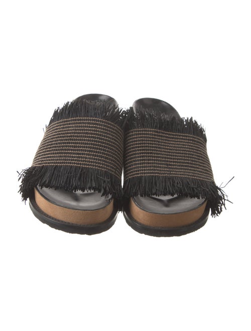 Proenza Schouler Striped Slides