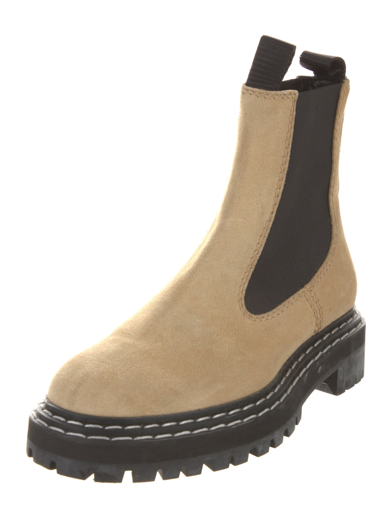Proenza Schouler Suede Chelsea Boots
