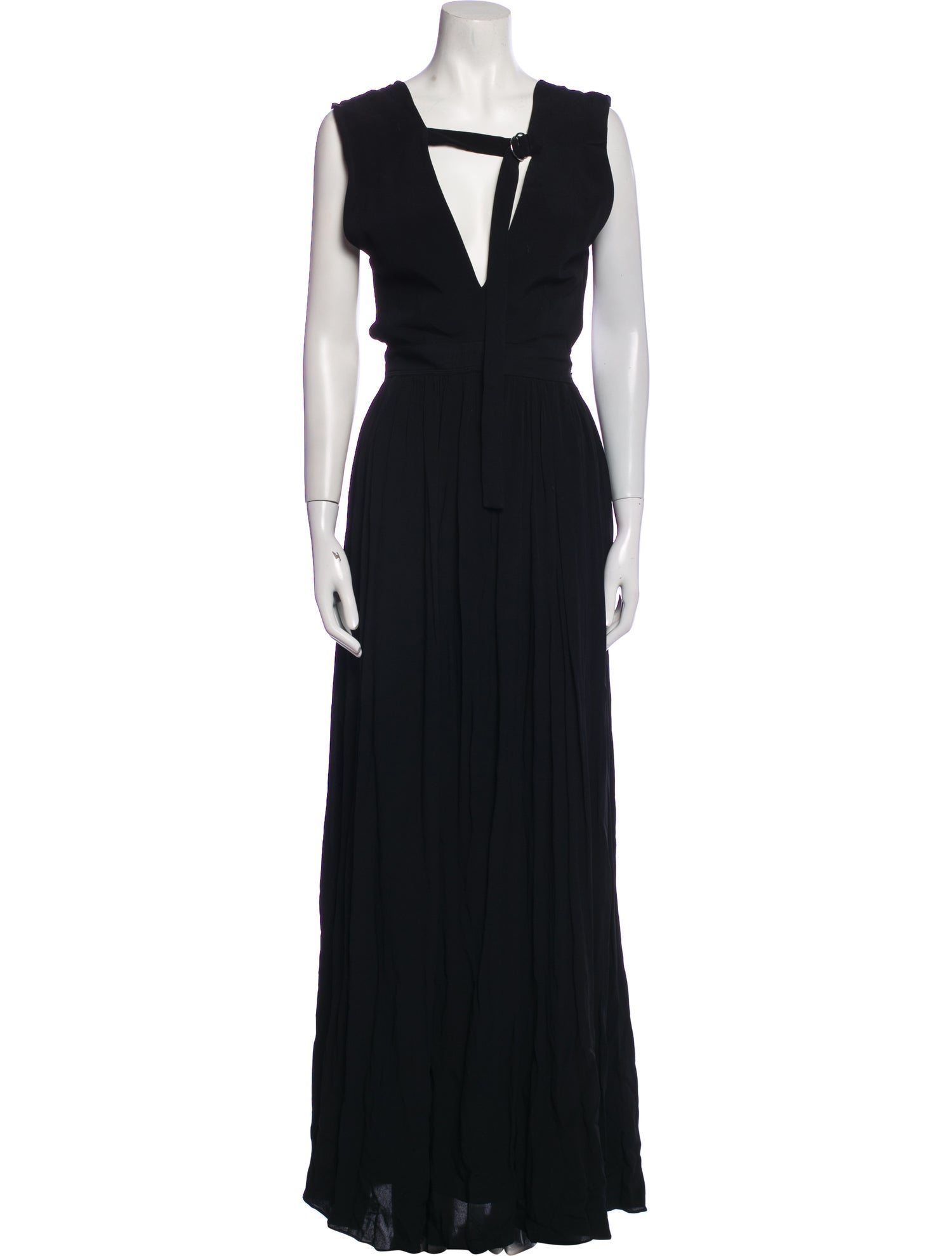 Proenza Schouler V-Neck Long Dress