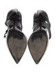 Proenza Schouler Leather Bow Accents D'Orsay Pumps