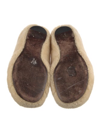 Proenza Schouler Shearling Slides