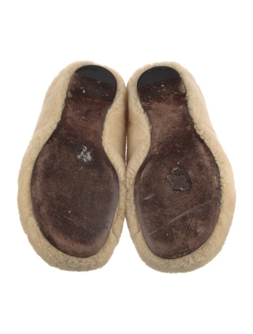 Proenza Schouler Shearling Slides