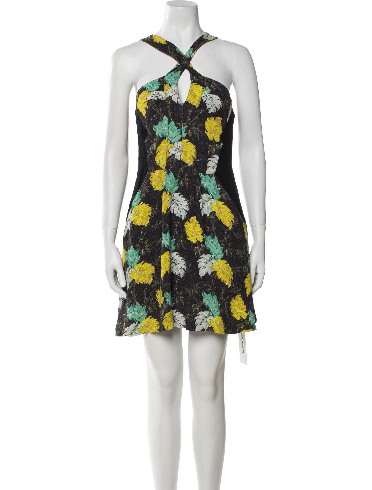 Proenza Schouler Floral Print Mini Dress
