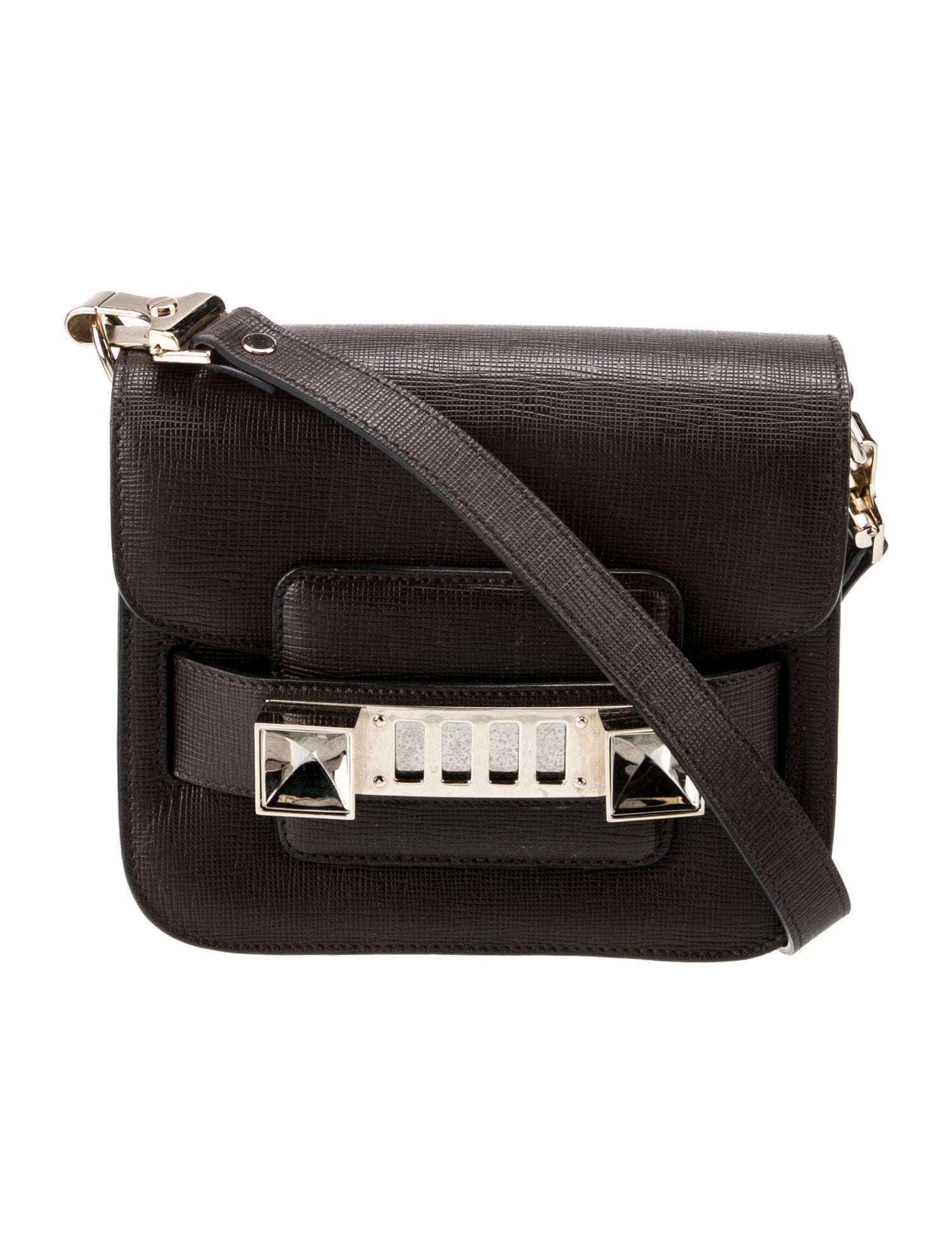 Proenza Schouler Saffiano Leather Crossbody Bag