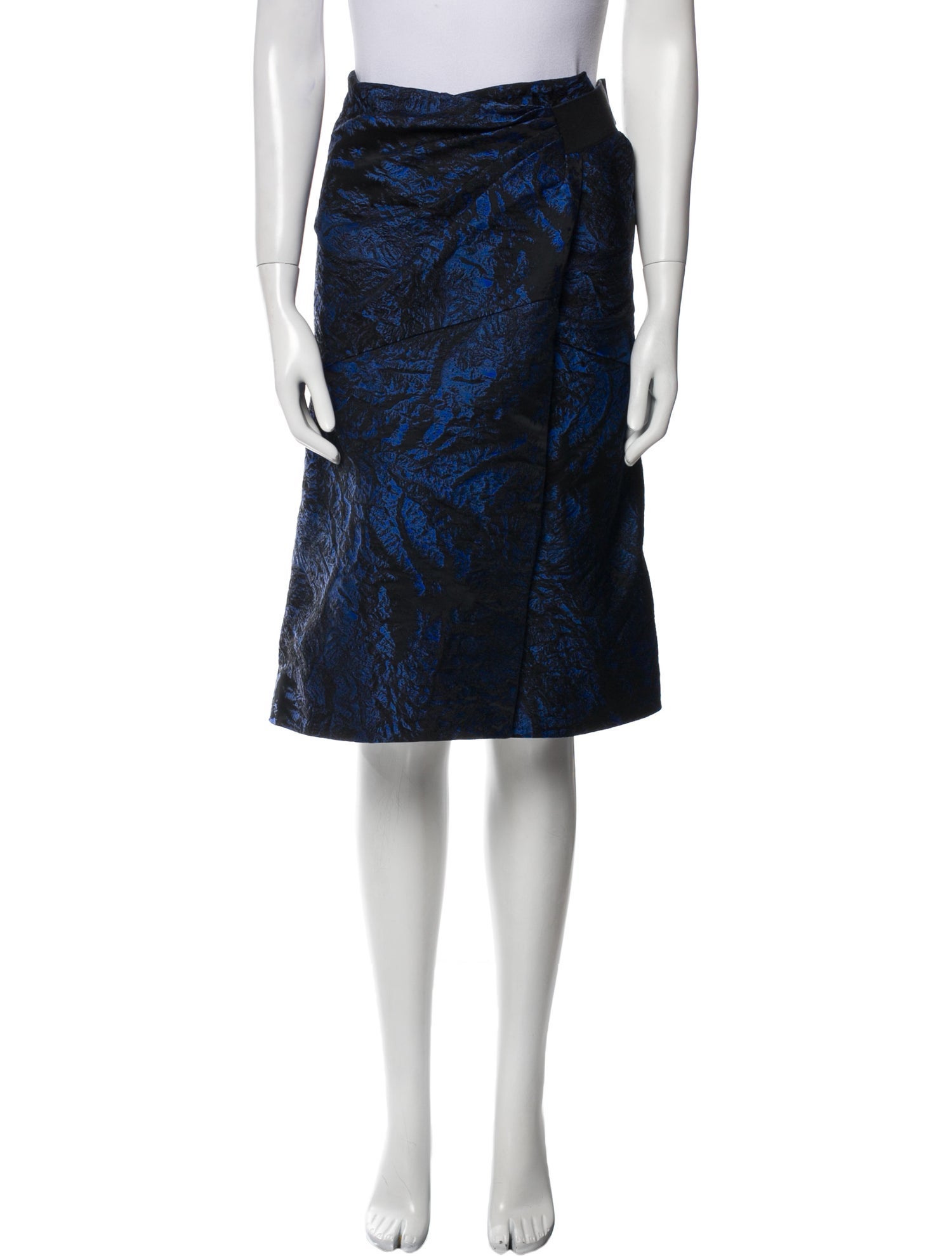 Proenza Schouler Tie-Dye Print Knee-Length Skirt