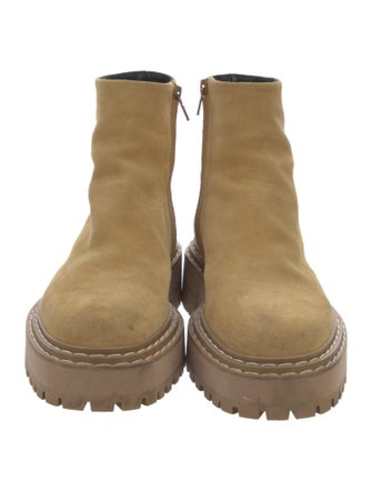 Proenza Schouler Suede Combat Boots