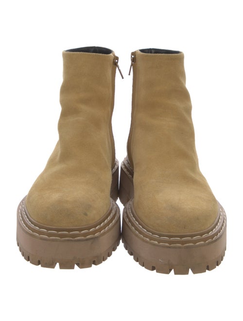 Proenza Schouler Suede Combat Boots