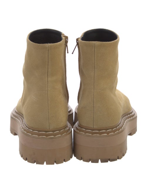 Proenza Schouler Suede Combat Boots