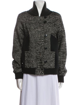 Proenza Schouler Linen Tweed Pattern Blazer
