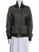 Proenza Schouler Linen Tweed Pattern Blazer