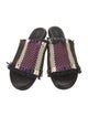 Proenza Schouler Leather Printed Slides